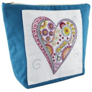 Kit de broderie: coeur 03