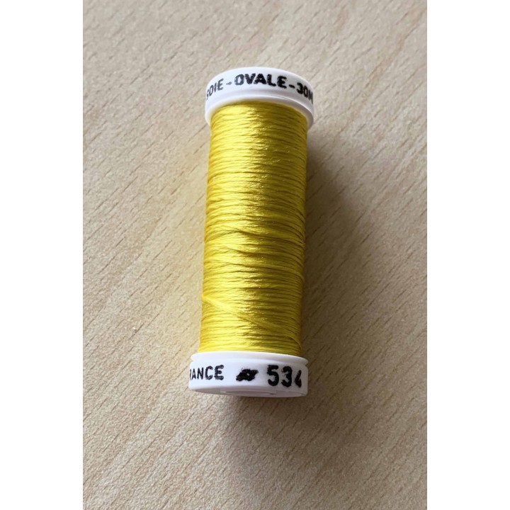 bobine de soie ovale