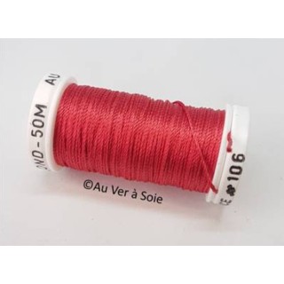 silk cord thread Trébizond 106 vermilion