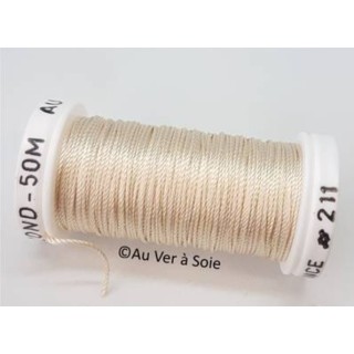 silk cord thread Trébizond 211 cream