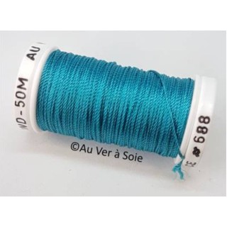 silk cord thread Trébizond 688 marine cave