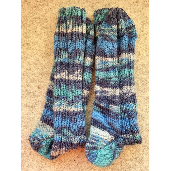 hand-knitted socks size 38/39