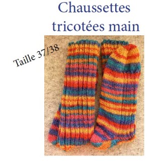 hand-knitted socks size 37/38