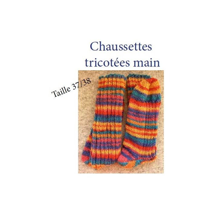 chaussettes tricotées