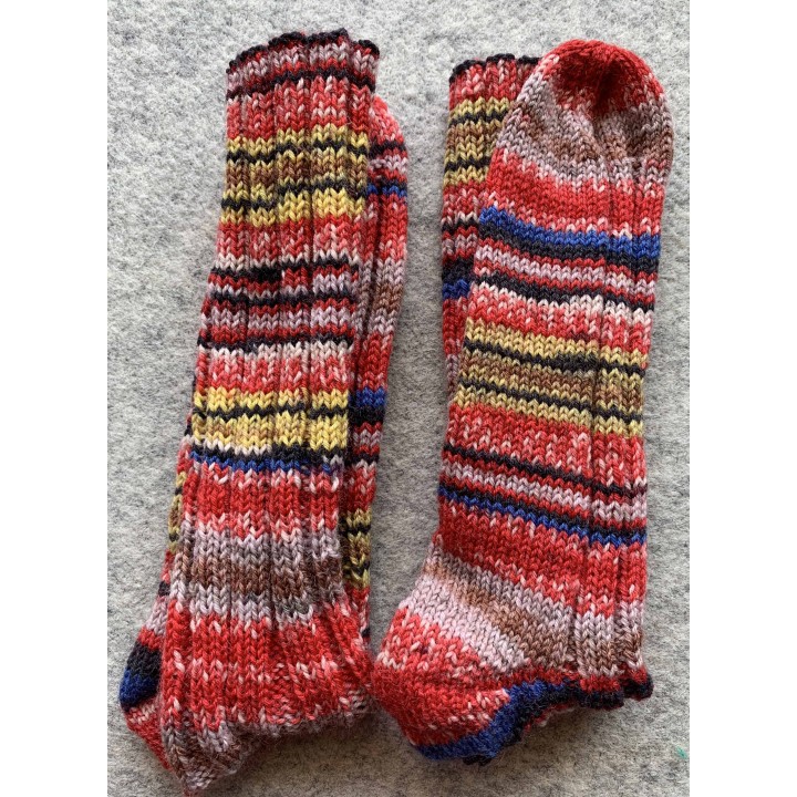 hand-knitted socks size 38/39