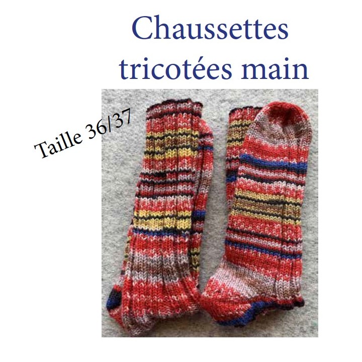 hand-knitted socks size 38/39