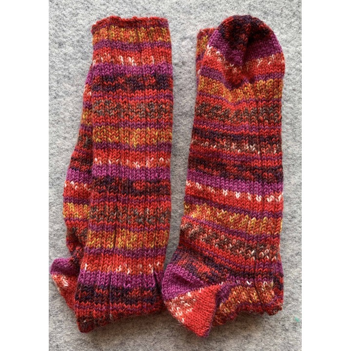 chaussettes tricotées