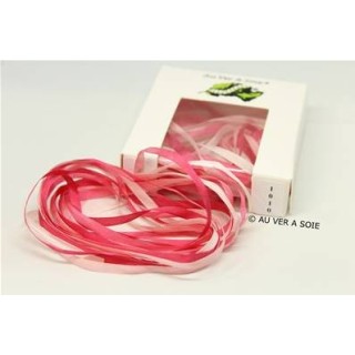 Silk ribbon 1010 gradient 4 m French quality made from silk.