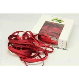 Silk ribbon 940 gradient 4 mm French quality made from silk thread