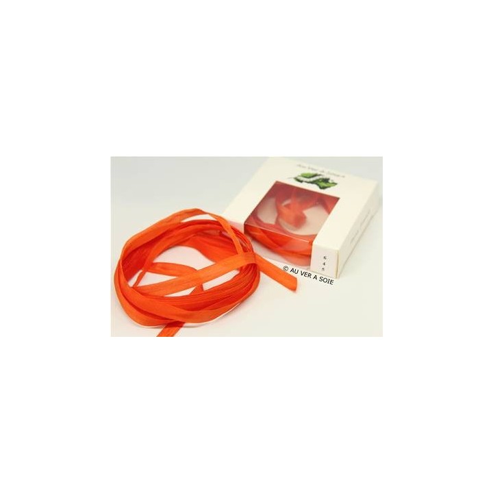 Ruban de soie 234 4 mm qualité française au ver à soie 
