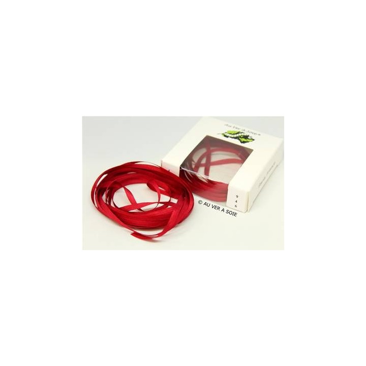 Ruban de soie 234 4 mm qualité française au ver à soie 