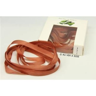 Ruban de soie 234 4 mm qualité française au ver à soie 