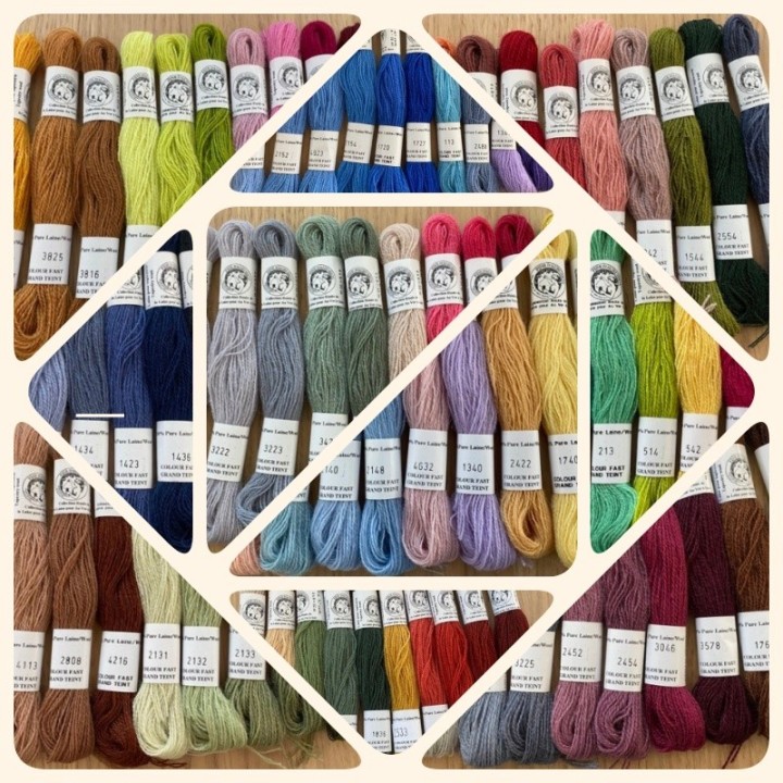 pack wool from Aubusson "sunshine" ambiance
