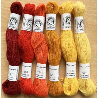 pack wool from Aubusson "sunshine" ambiance