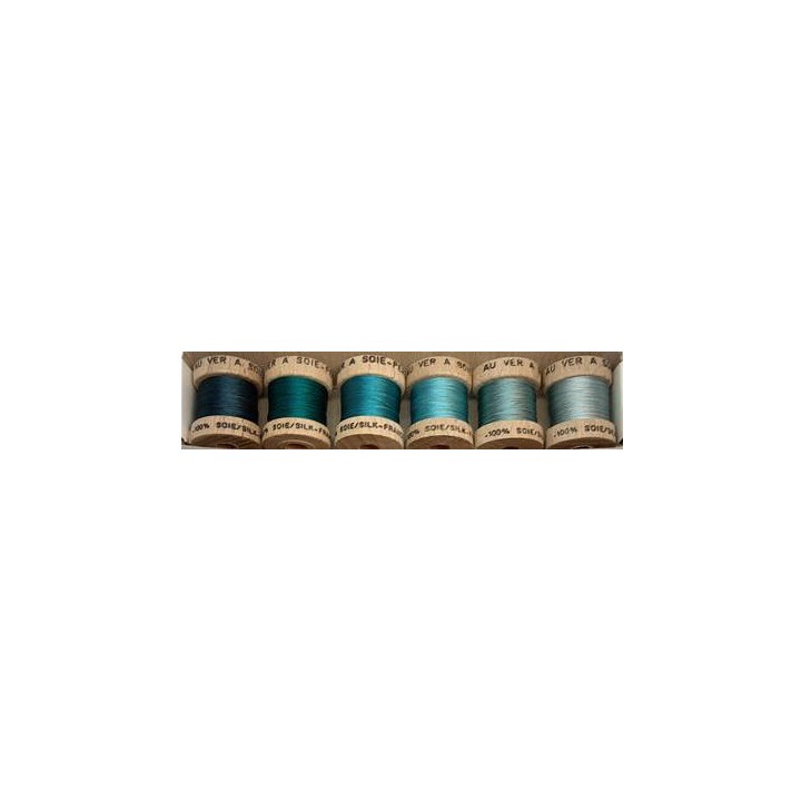 Pack de découvverte Soie d'Alger bleu
