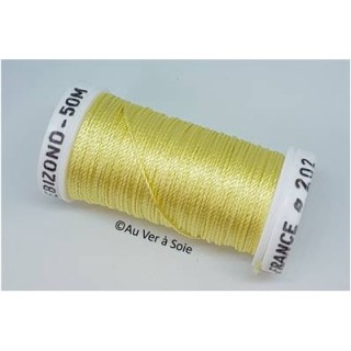 silk cord thread Trébizond 203 linden green