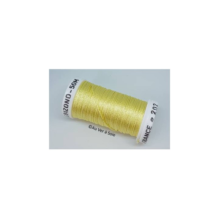 silk cord thread Trébizond 203 linden green