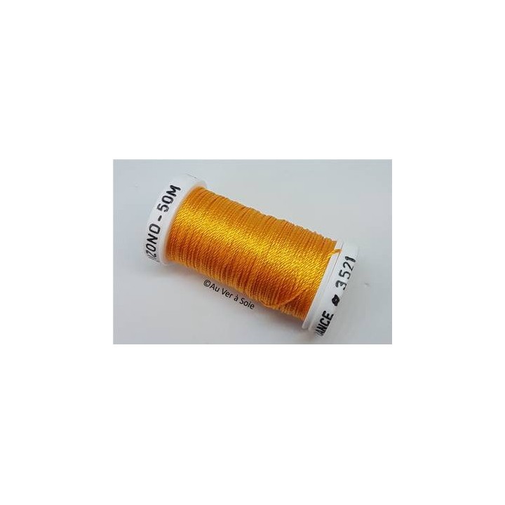 silk cord thread Trébizond 3521 mandarin