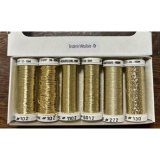 broderie métallisée