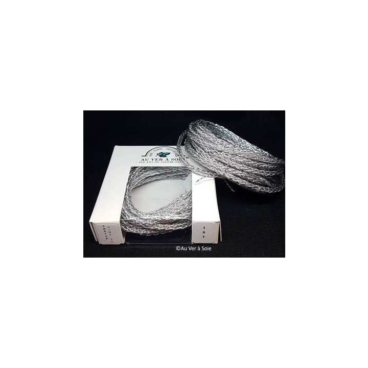 braided silver sandal size 36