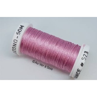 silk cord thread Trébizond 523 hyacinth pink