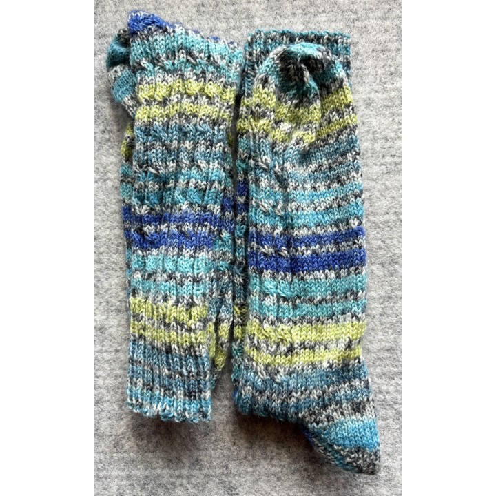 hand-knitted socks size 38/39