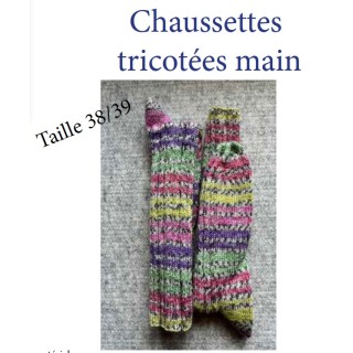 hand-knitted socks size 38/39