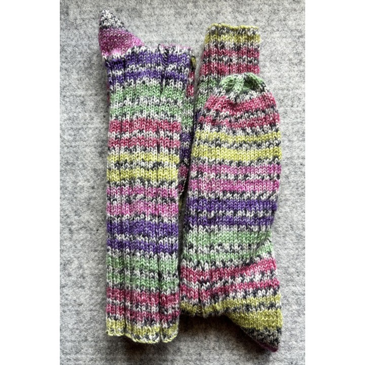 chaussettes tricotées