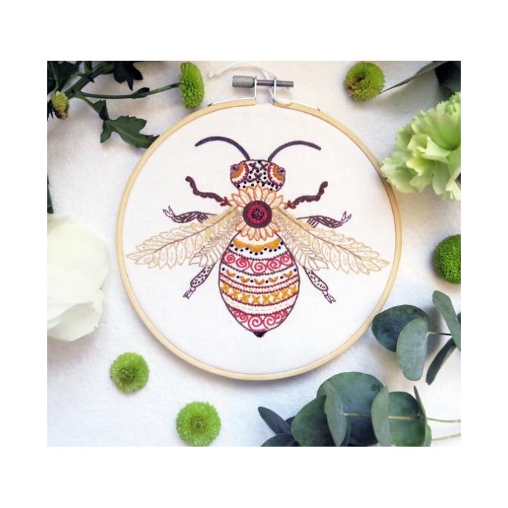 Kit de broderie: Mireille l'abbeille