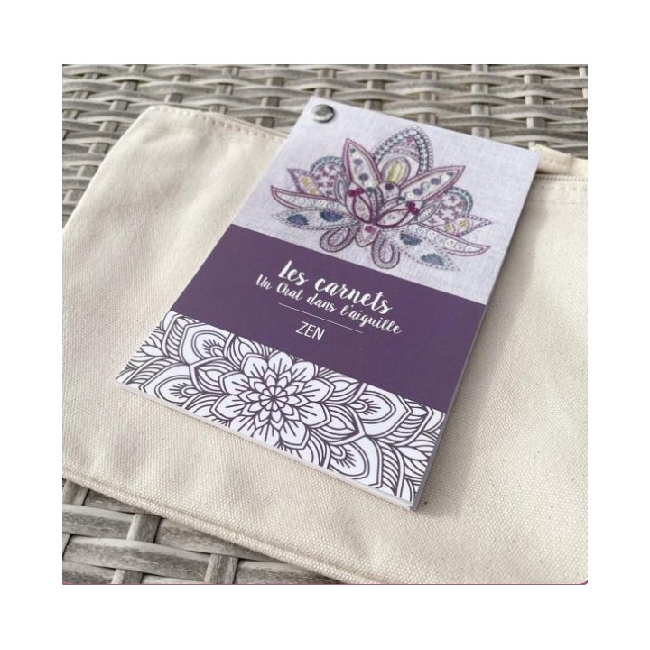 Drawing notebook for embroidery: Zen