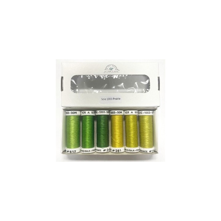 Pack de découvverte Soie d'Alger bleu