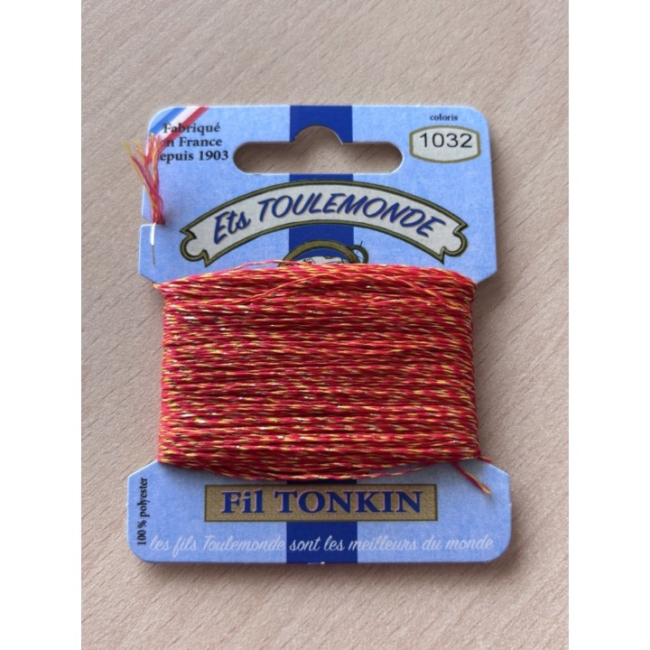 Fil tonkin  lamé or