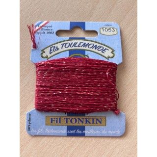 Fil tonkin  lamé or