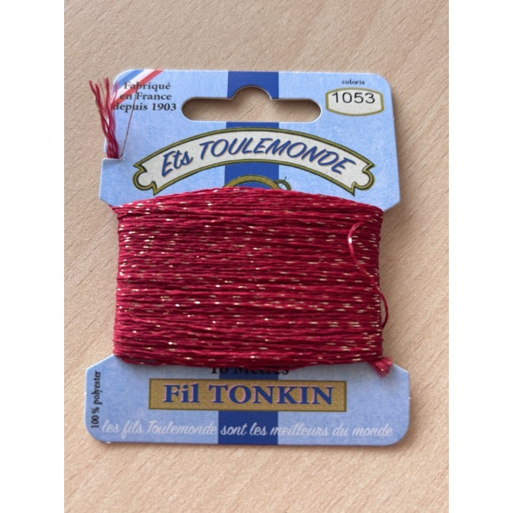 Fil tonkin  lamé or