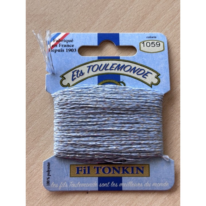 Fil tonkin  lamé or