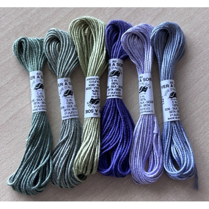 Pack of ambiance Soie d'Alger "Lavender Field"