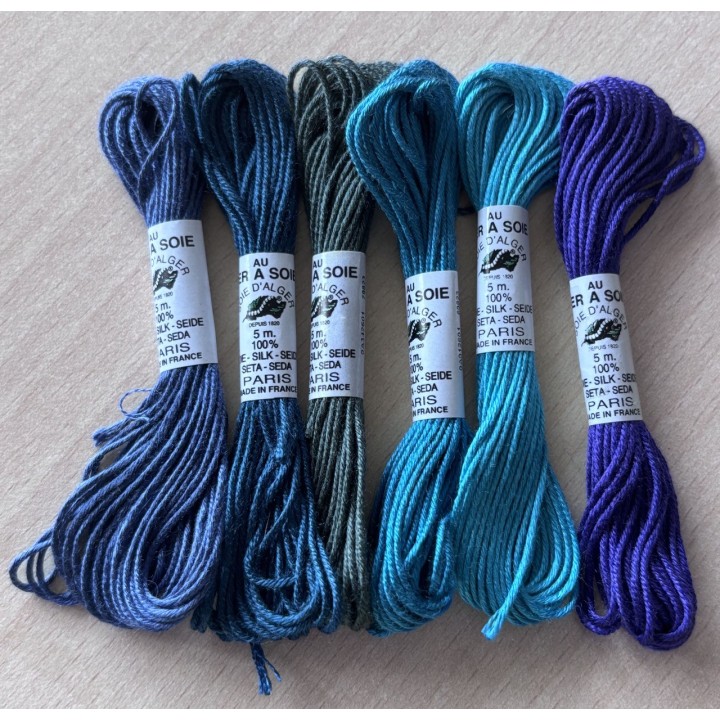 Pack of ambiance Soie d'Alger "Seabed"