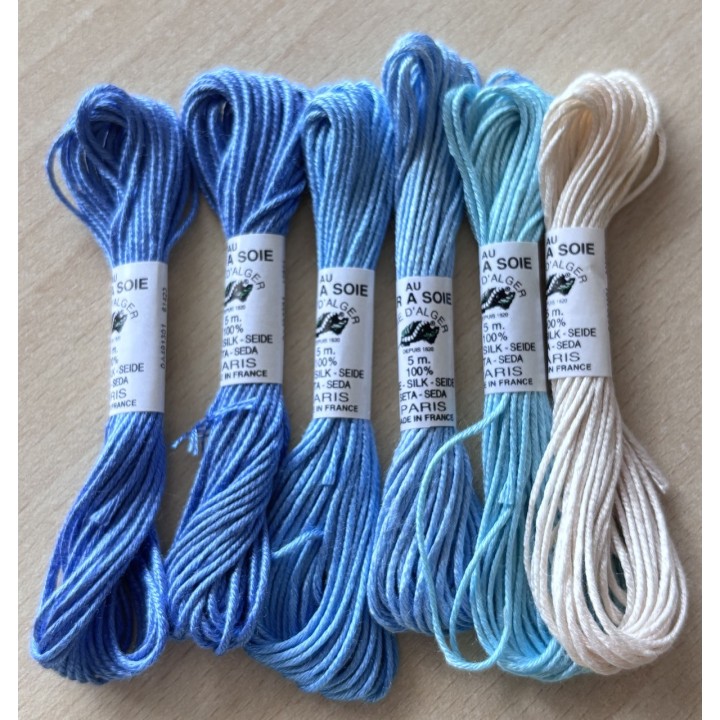 Pack of ambiance Soie d'Alger "Sky dream"