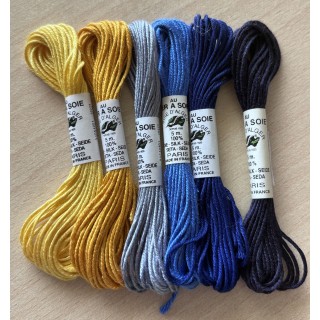 Pack of ambiance Soie d'Alger "Starry night"