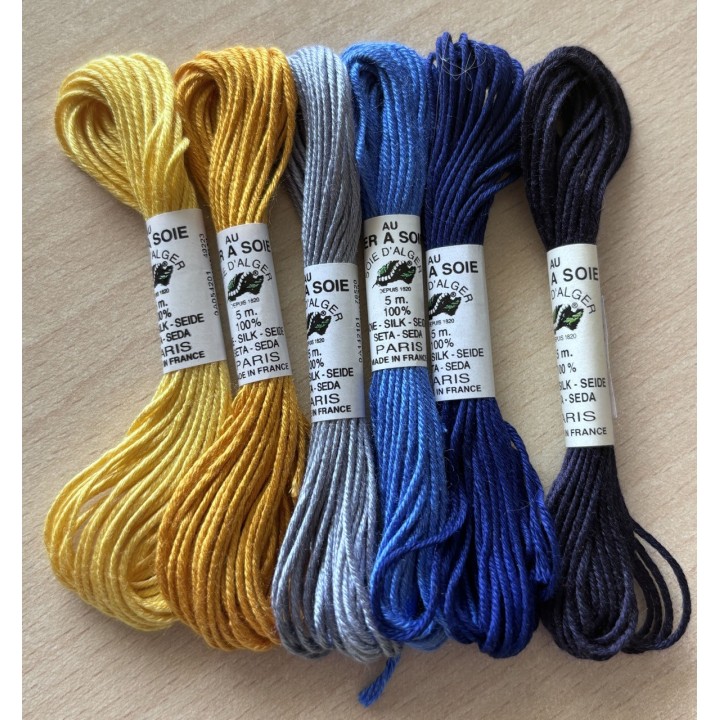 Pack of ambiance Soie d'Alger "Starry night"