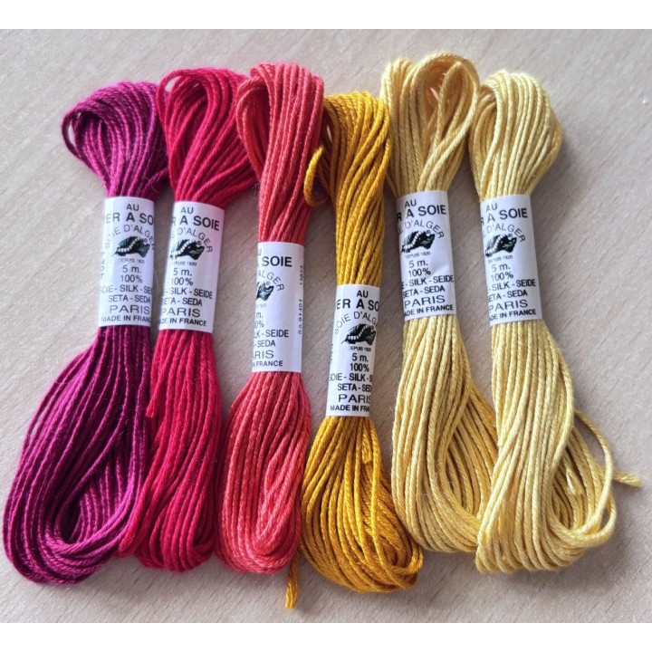 Pack de d'ambiance Soie d'Alger "Sunshine"