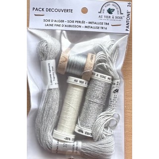 Kopie von Pack de découverte mélange fils de soie pantone