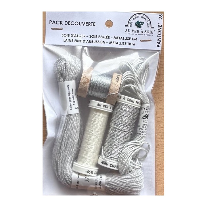 Kopie von Pack de découverte mélange fils de soie pantone