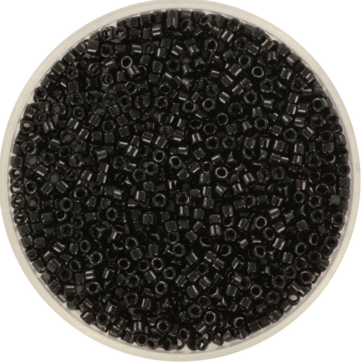 miyuki delica's 11/0 - opaque black 10