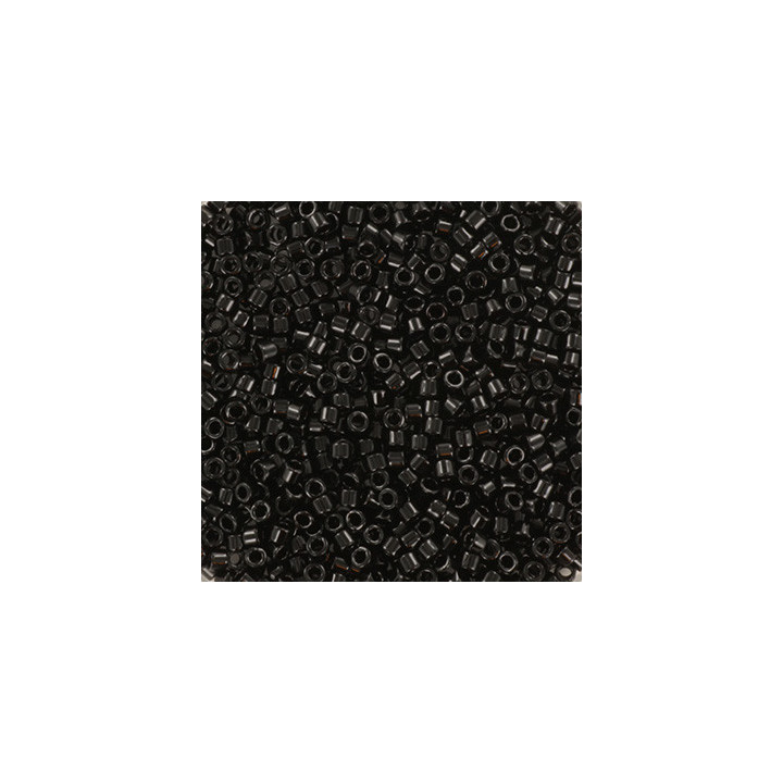 miyuki delica's 11/0 - opaque black 10