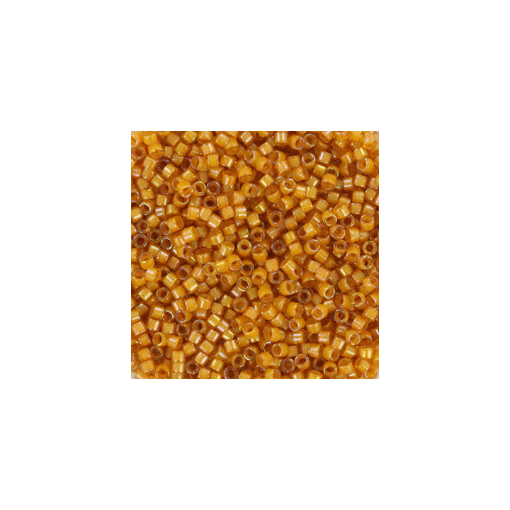miyuki  goldenrod lined topaz ab 272
