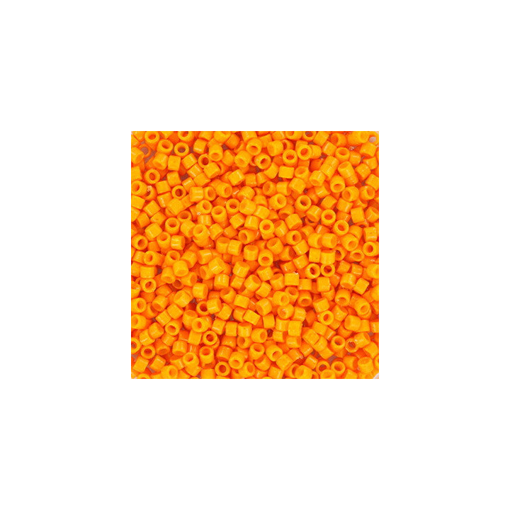 miyuki duracoat opaque dyed kumquat 2104