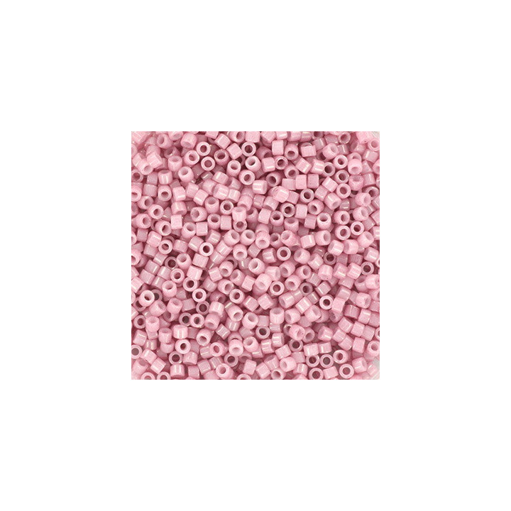 miyuki opaque luster antique rose 210