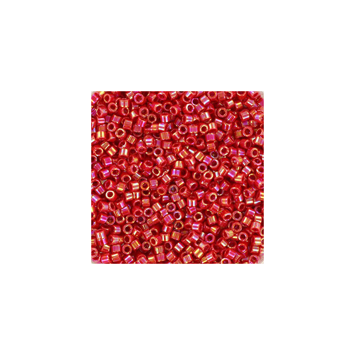miyuki  opaque ab red 162