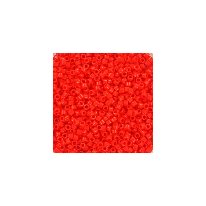miyuki opaque vermillion red 727